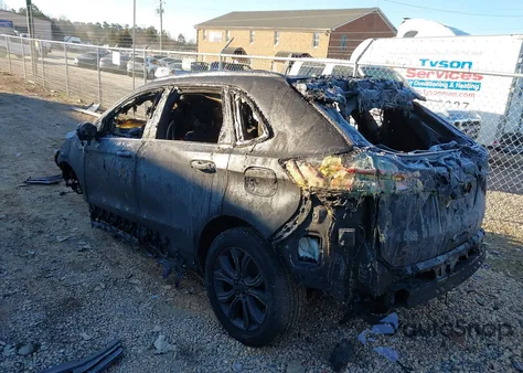 2019 Ford Edge Titanium from USA, damaged, VIN 2FMPK4K93KBC02128